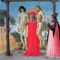 Perugino, Pietro - St. Jerome Supporting Two Men on the Gallows